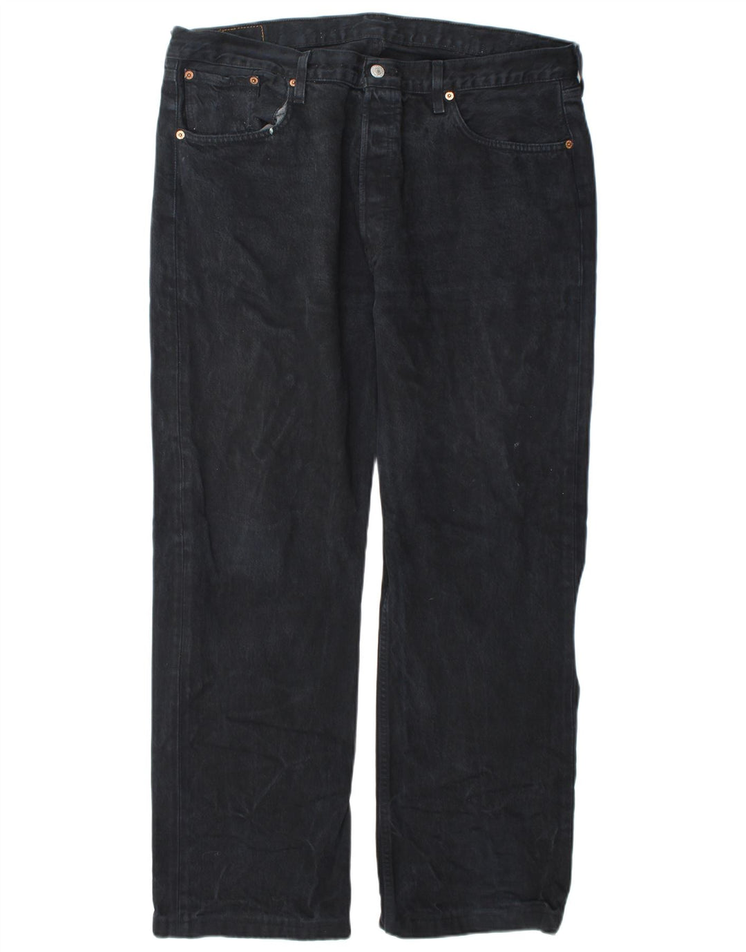 Levi's muške 501 ravne traperice W38 L30 tamnoplave