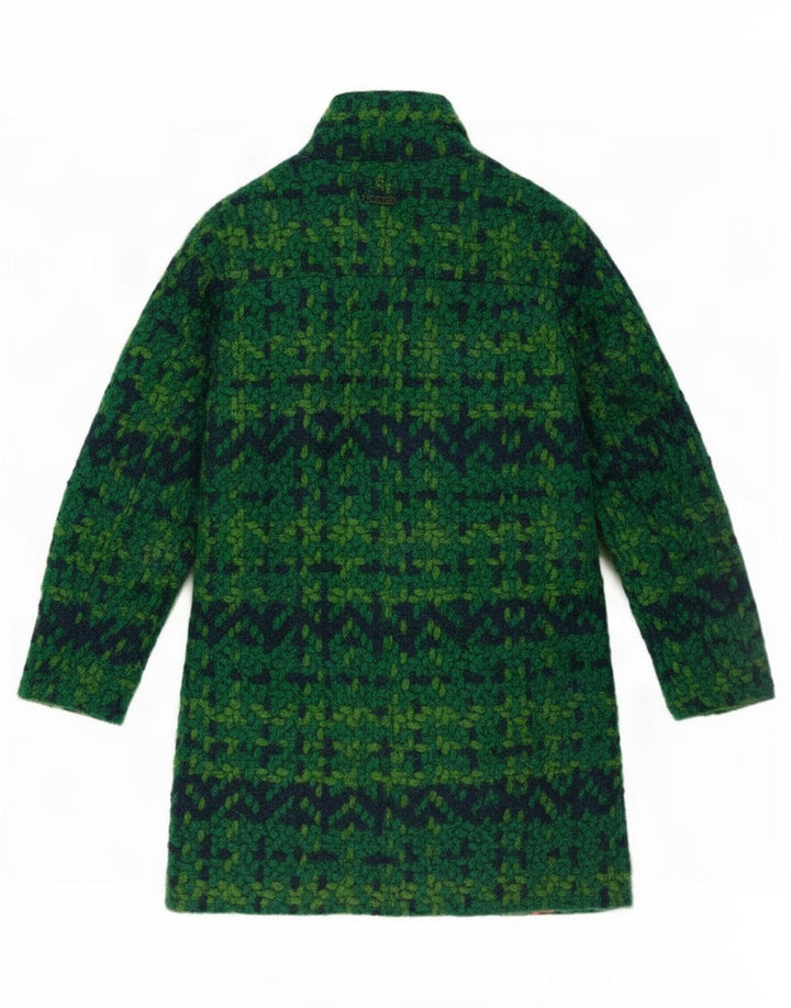 Desigual ženski kaput EU 44 XL zeleni geometrijski poliester