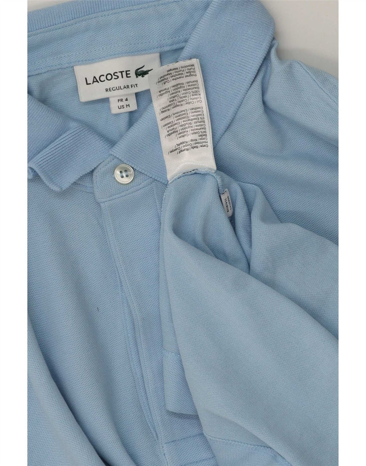 Lacoste muška polo majica standardnog kroja, veličina 4, srednje plavi pamuk