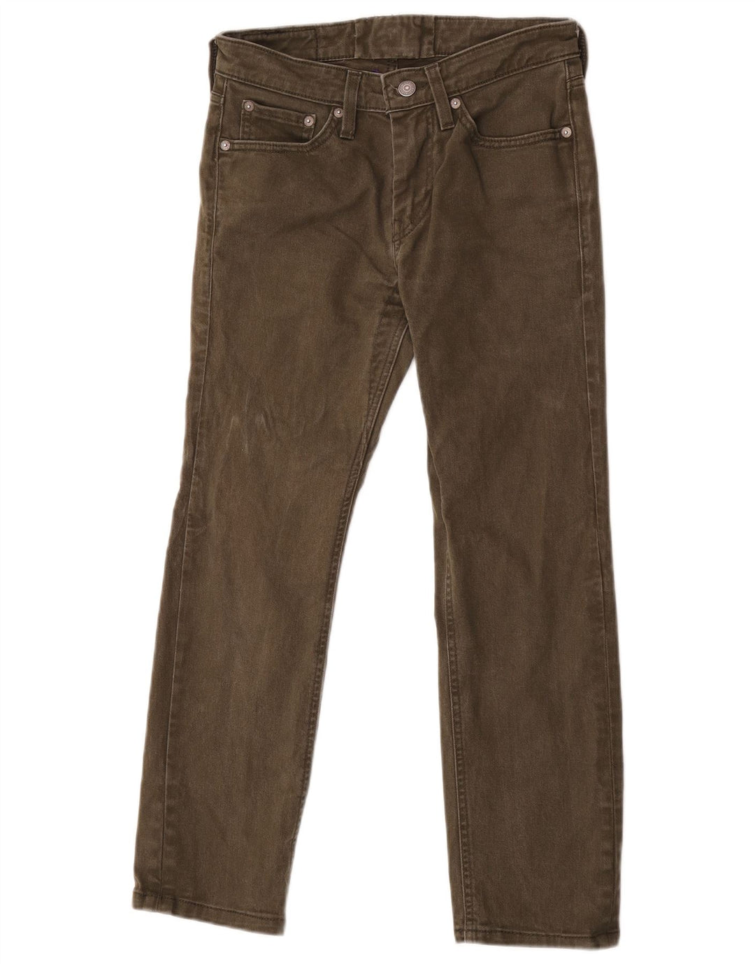 Levi's muške 511 uske traperice W28 L26 Zeleni pamuk