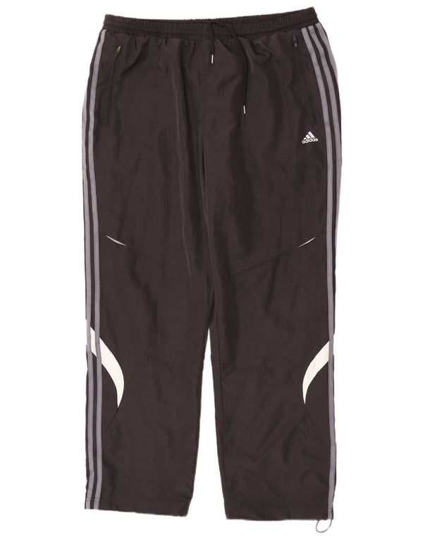 Adidas muške hlače za trenirku Climalite 2XL crne boje