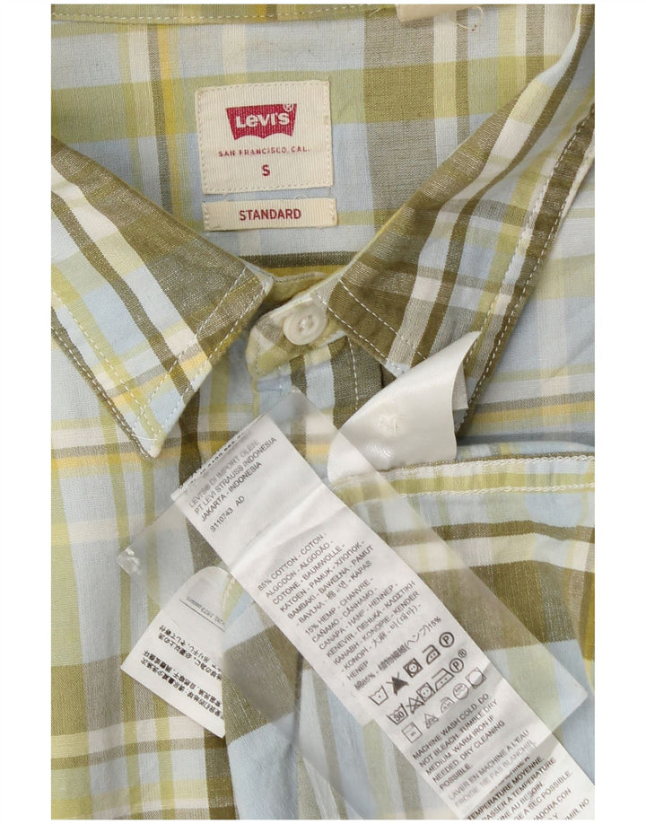 Levi's standardna muška košulja, mali zeleni karirani pamuk