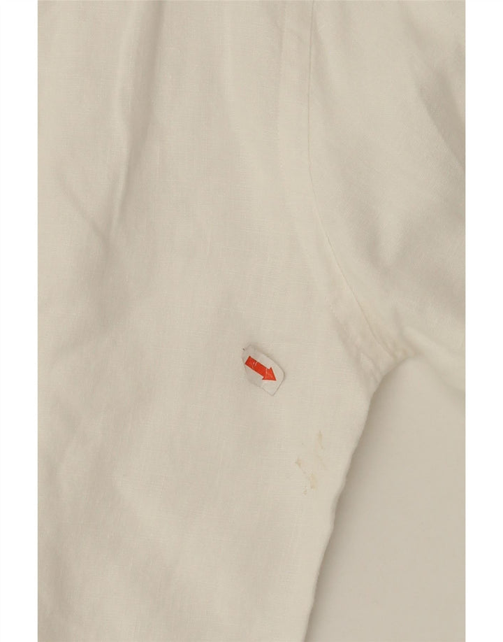 VINTAGE Mens Shirt Size 39 Medium White