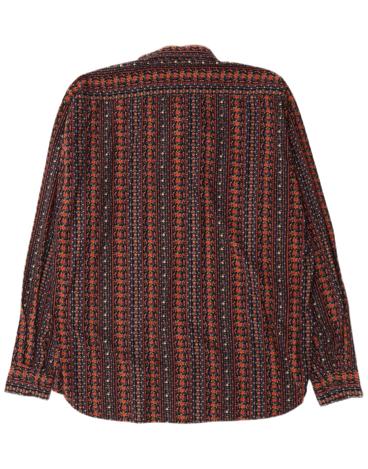 Vintage muška košulja XL višebojna geometrijska