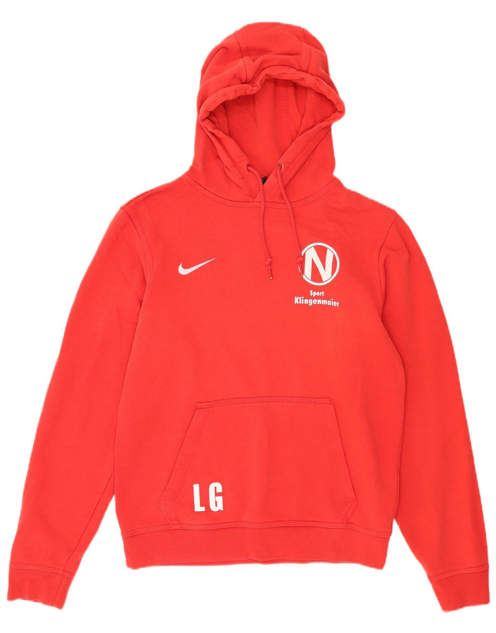 Nike Muška majica s kapuljačom Mala crvena pamučna