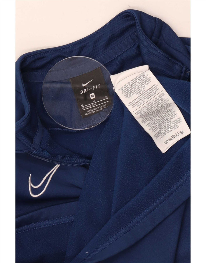 Nike Boys Dri Fit Pullover Trenirka Top 10-11 Years Medium tamnoplava
