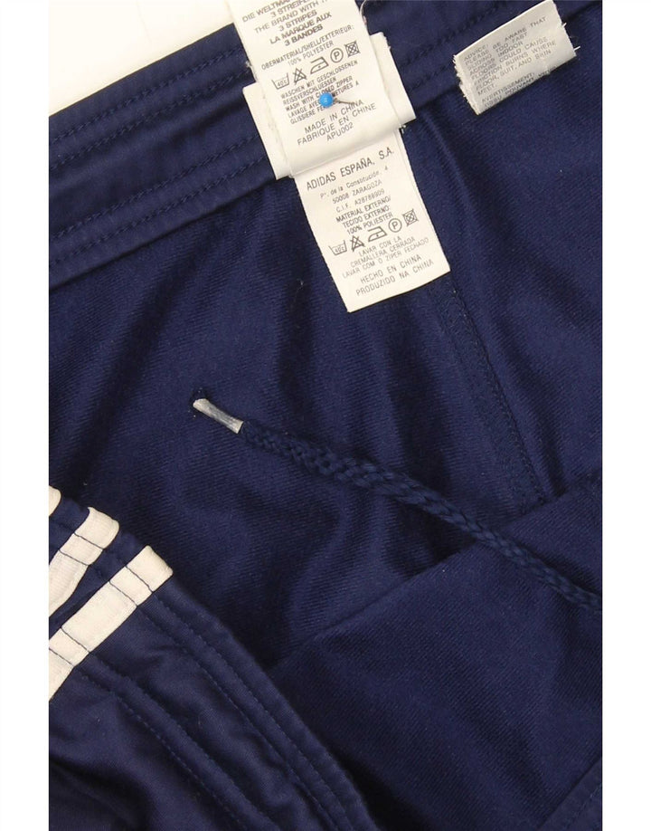 Adidas muške hlače za trenirku, velike tamnoplave poliesterske hlače