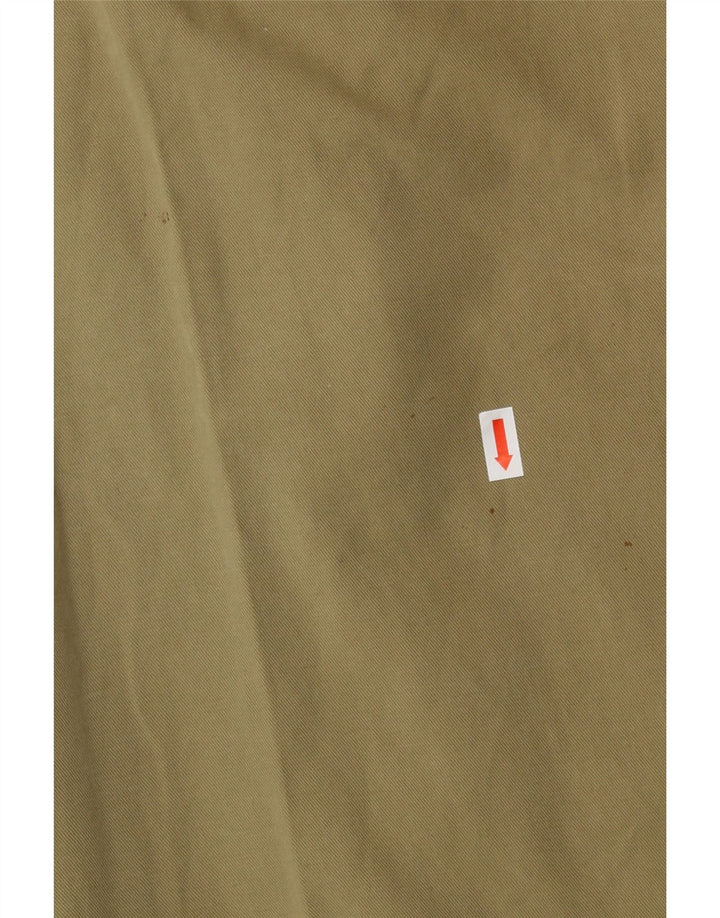 VINTAGE Ženske kulotske bermude W24 XS Kaki pamuk