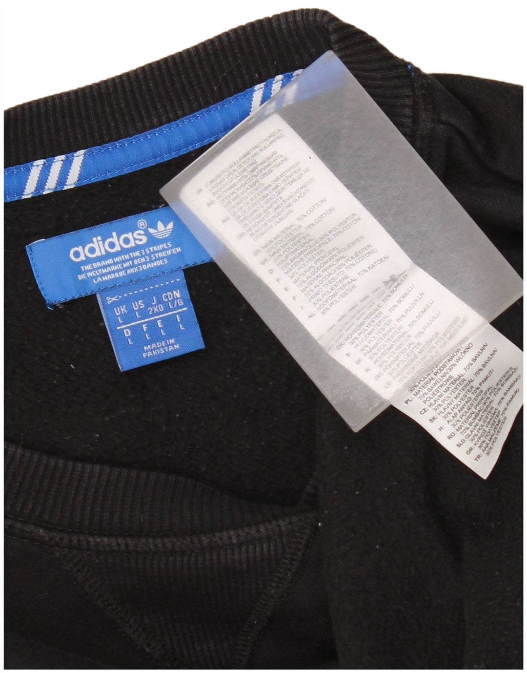 Adidas muška majica s grafičkim motivima, veliki crni pamuk