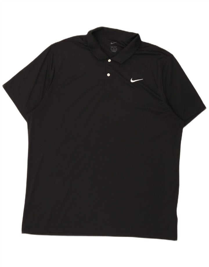 Nike muška polo majica 2XL crni poliester