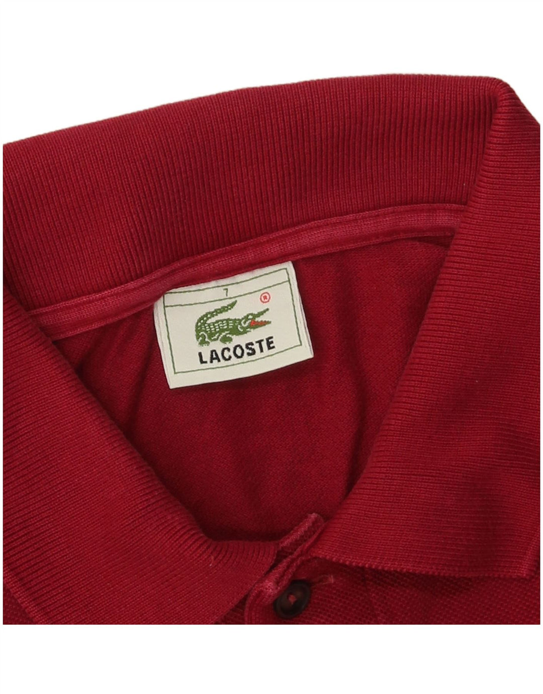 LACOSTE muška polo majica veličina 7 2XL bordo pamuk