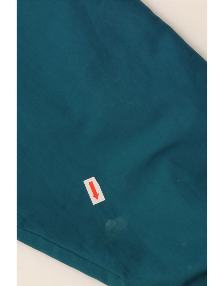 FILA Womens Tracksuit Top Jacket UK 18 XL Turquoise Colourblock Polyester Vintage Fila and Second-Hand Fila from Messina Hembry 