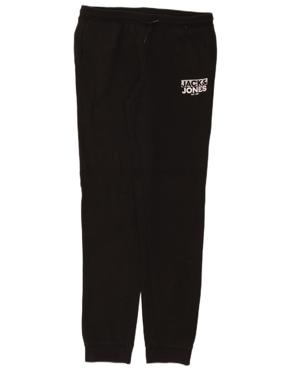 Jack & Jones Boys Graphic Trenirka Hlače Joggers 15-16 Years Black