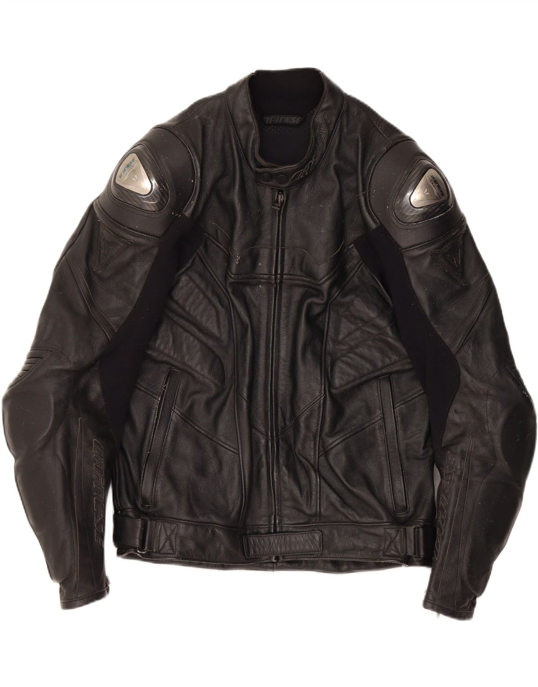 DAINESE muška kožna trkačka jakna IT 50 velika crna koža