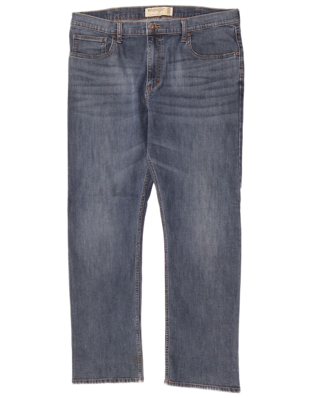 Wrangler muške uske ravne traperice W38 L30 plave