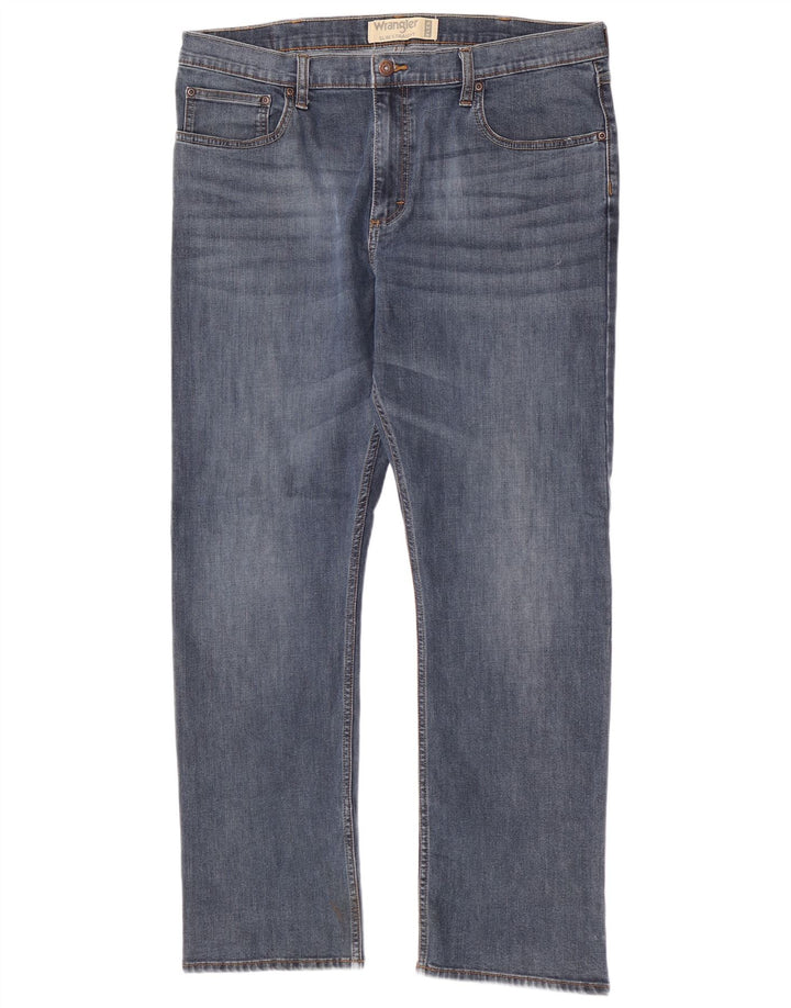 Wrangler muške uske ravne traperice W38 L30 plave