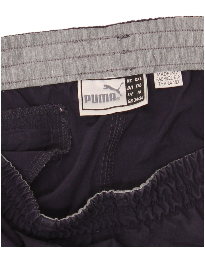 Puma muške hlače za trenirku 2XL tamnoplave