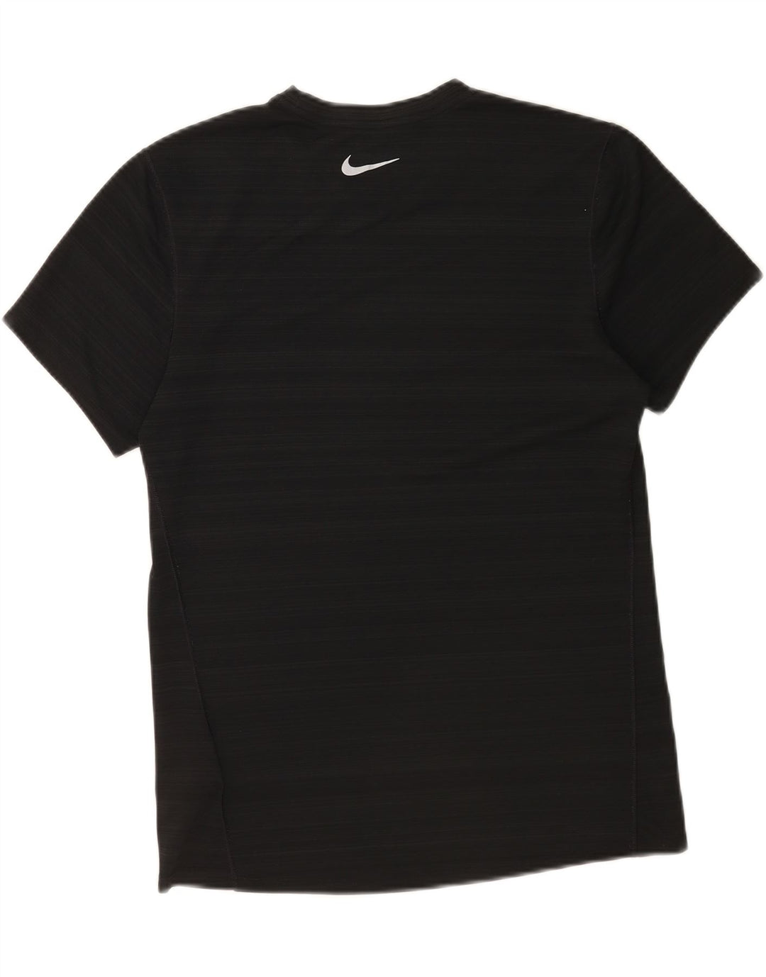 Nike Dri Fit T-Shirt Top srednje crne pruge od poliestera