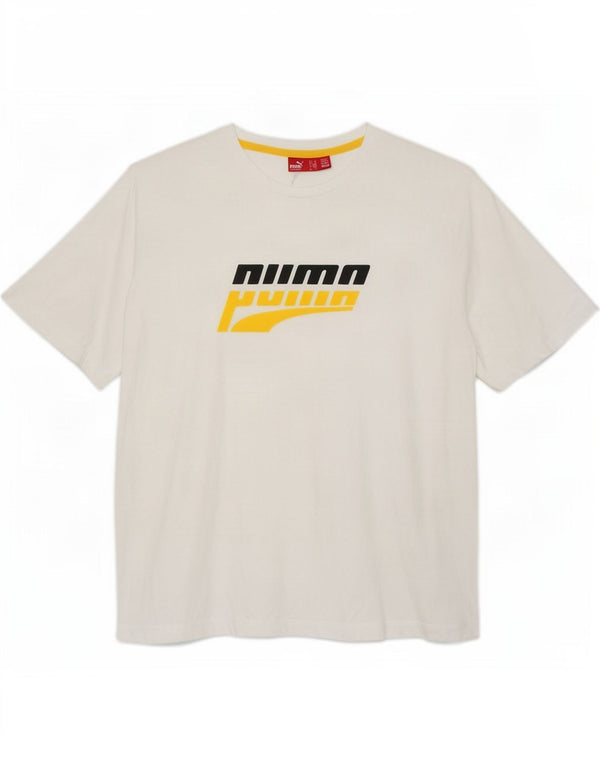 Puma muška majica kratkih rukava XL, bijeli pamuk