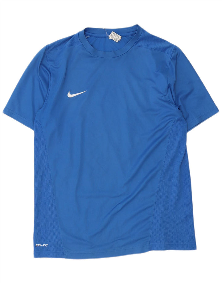 Nike Dri Fit majica kratkih rukava UK 39/41 srednje plava