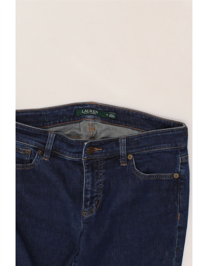 RALPH LAUREN Womens Slim Jeans US 8 Medium W30 L32 Blue Cotton Vintage Ralph Lauren and Second-Hand Ralph Lauren from Messina Hembry 