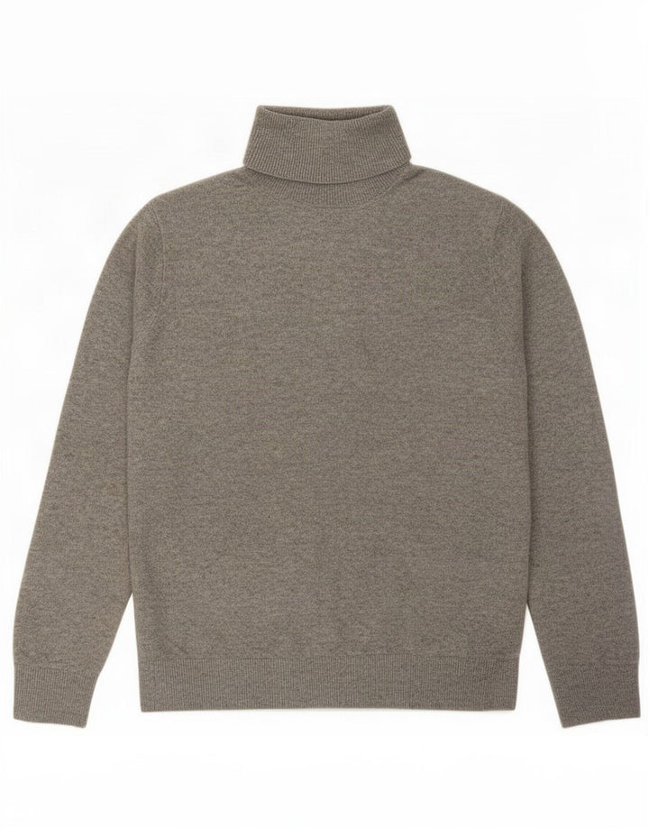 Marks & Spencer ženski pulover s velikim ovratnikom UK 10 Small Gray