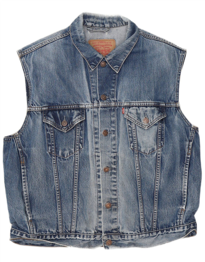 Levi's muška traper majica UK 42 XL plava