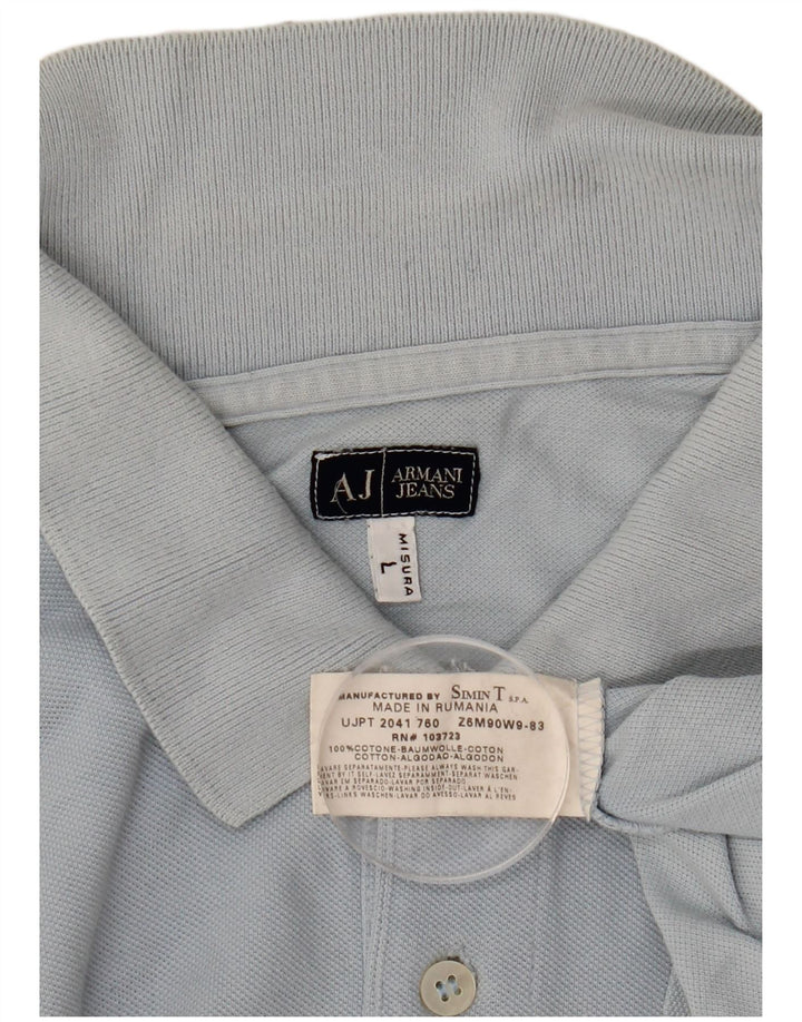 Armani muška polo majica Large Blue Pamuk