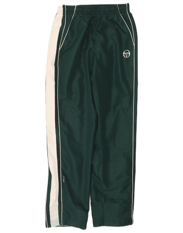 Sergio Tacchini muške hlače od trenirke male zelene boje od poliestera