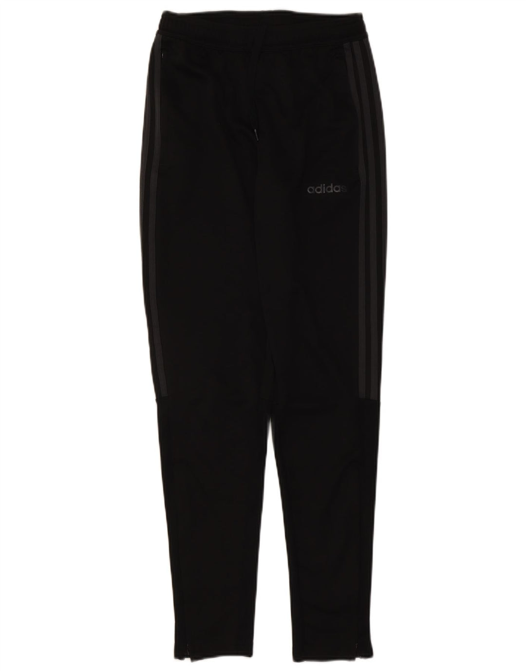 Adidas muške trenirke Climalite male crne poliesterske hlače