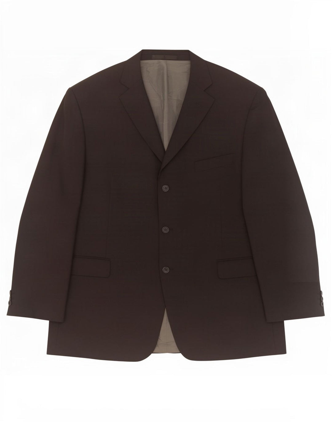 Marks & Spencer muška jakna sa 3 gumba UK 48 2XL crni poliester
