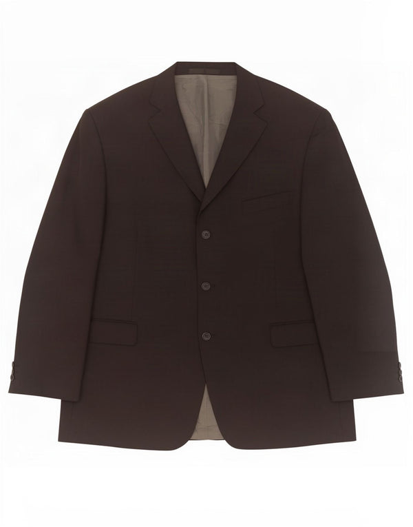 Marks & Spencer muška jakna sa 3 gumba UK 48 2XL crni poliester