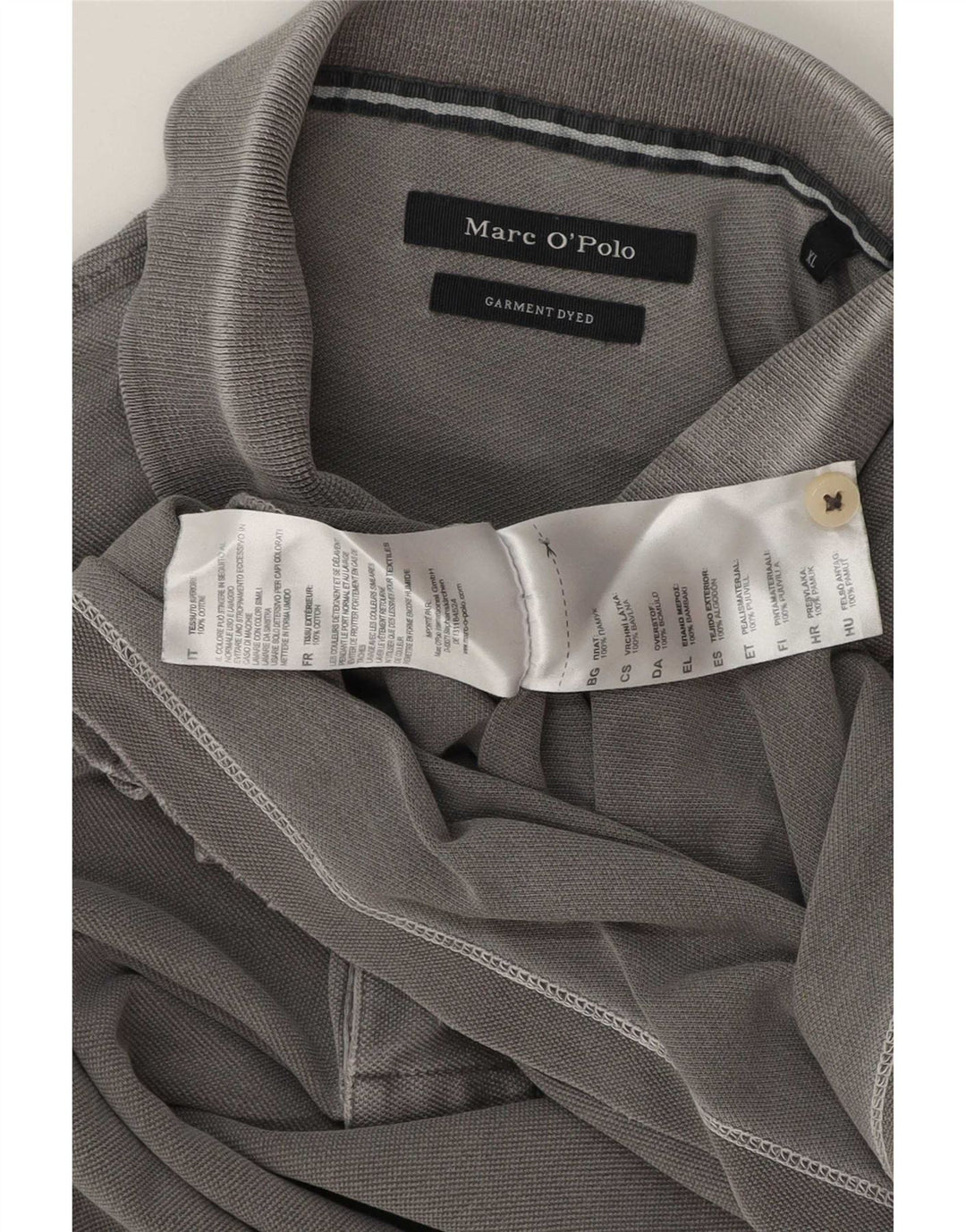 Marc O'Polo muška polo majica XL sivi pamuk