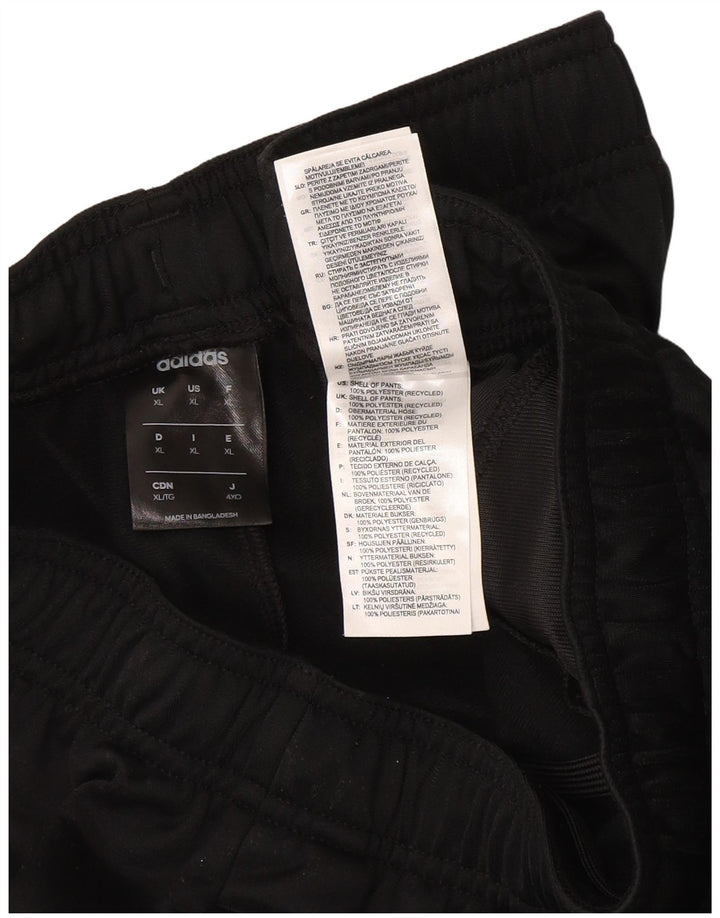 Adidas muške trenirke XL crne poliesterske hlače