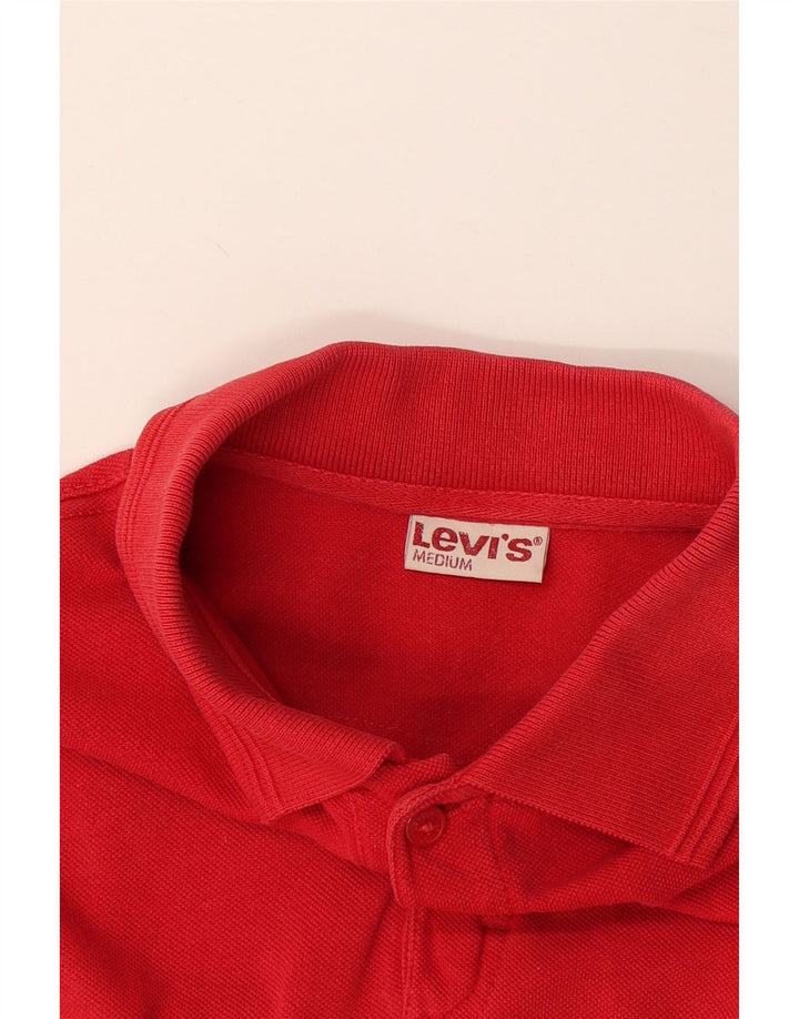 Levi's muška polo majica srednje crvene boje