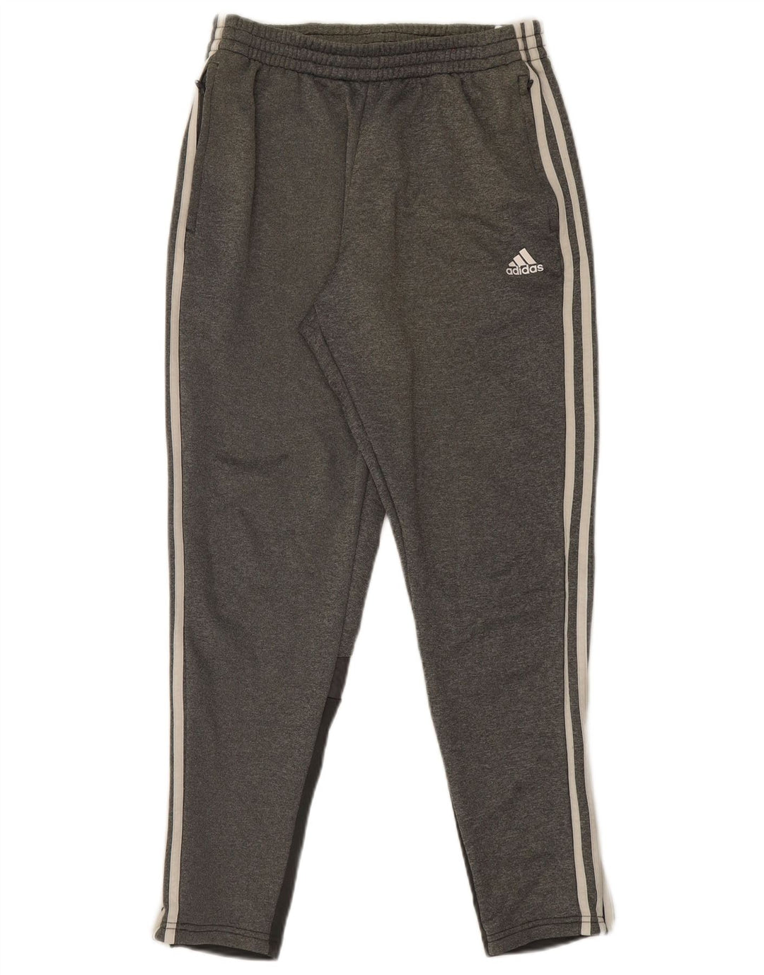 Adidas muške hlače za trenirku srednje sive boje od poliestera