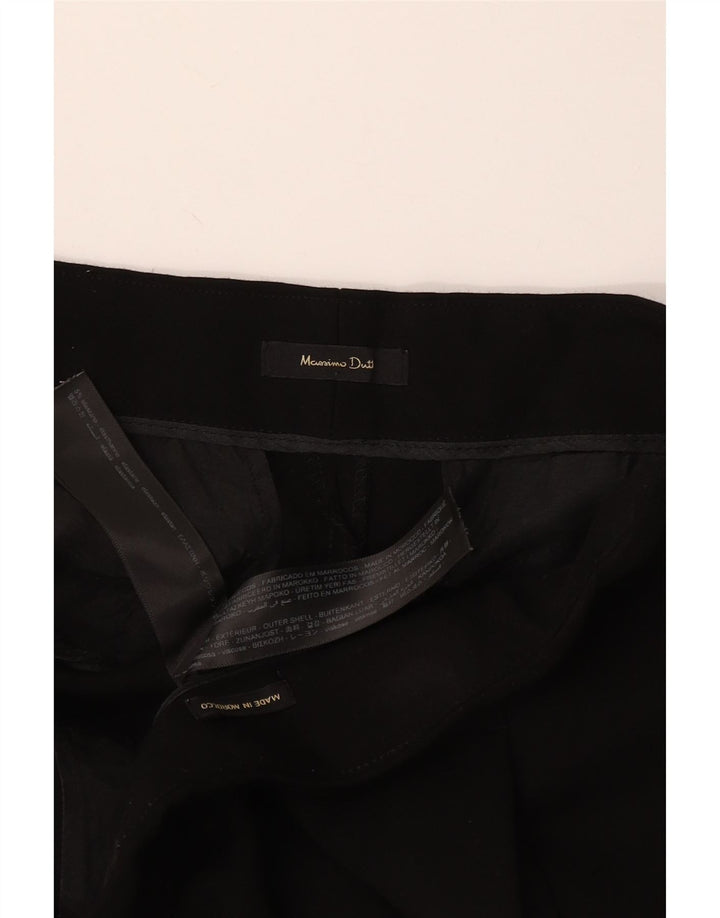 Ženske kratke hlače Massimo Dutti W34 L32 crna viskoza