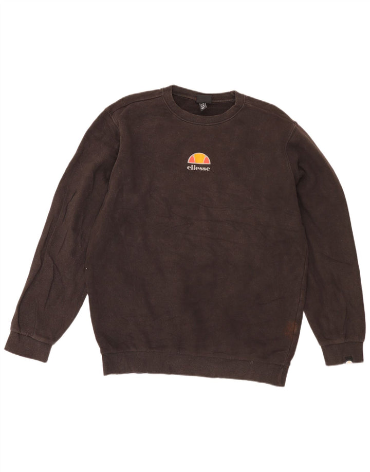 Ellesse muški džemper srednje smeđe boje od pamuka