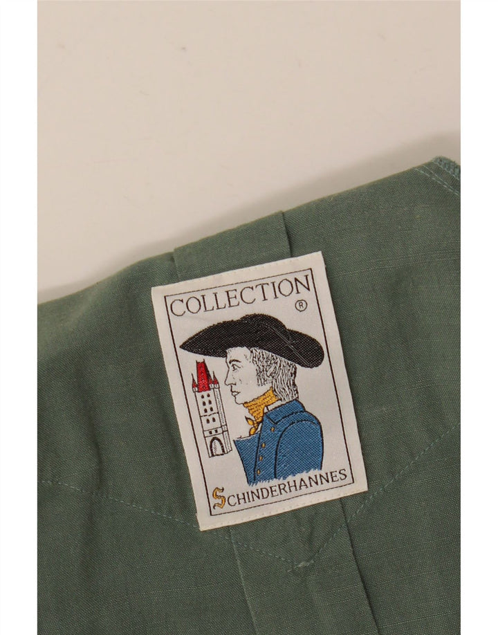 Vintage muška košulja kratkih rukava 2XL zelena