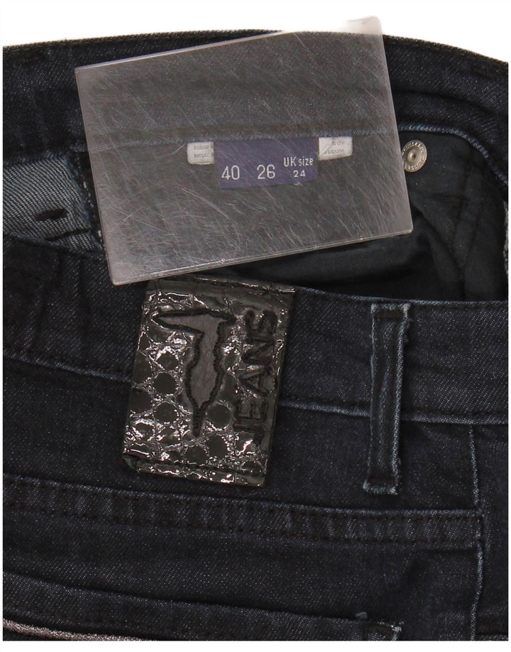 Trussardi ženske ravne traperice W24 L28 tamnoplave