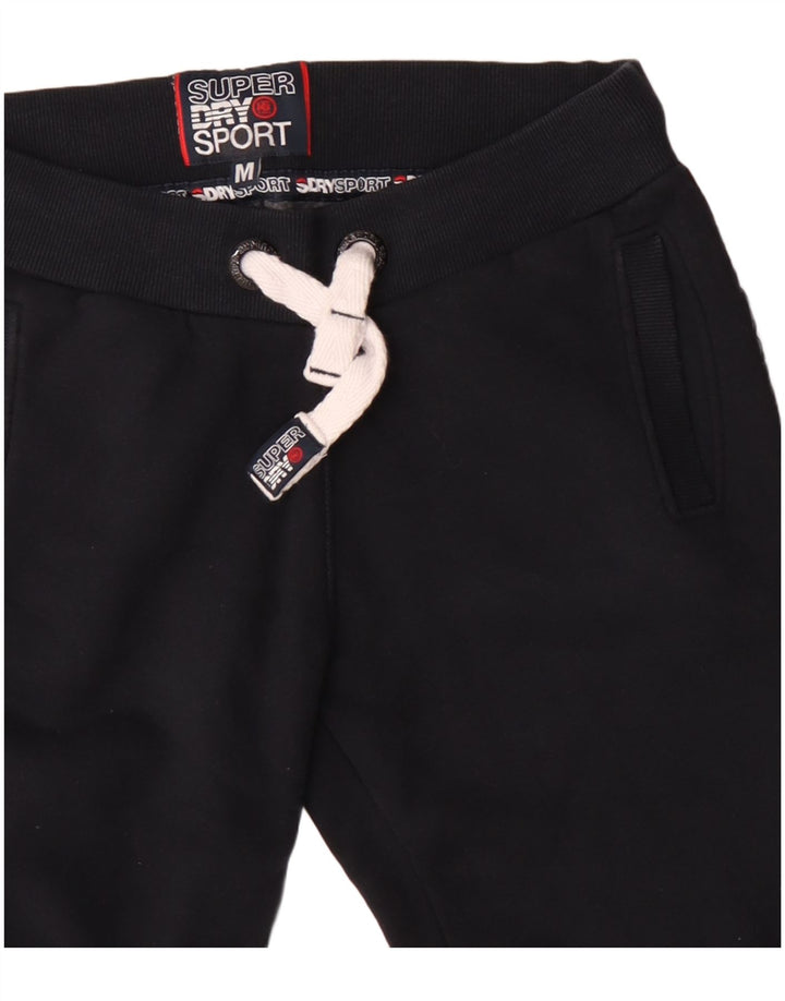 Superdry muške grafičke trenirke Hlače Joggers srednje tamnoplavi pamuk