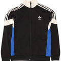 Gornja jakna od trenirke ADIDAS za dječake 13-14 godina crna poliesterska boja