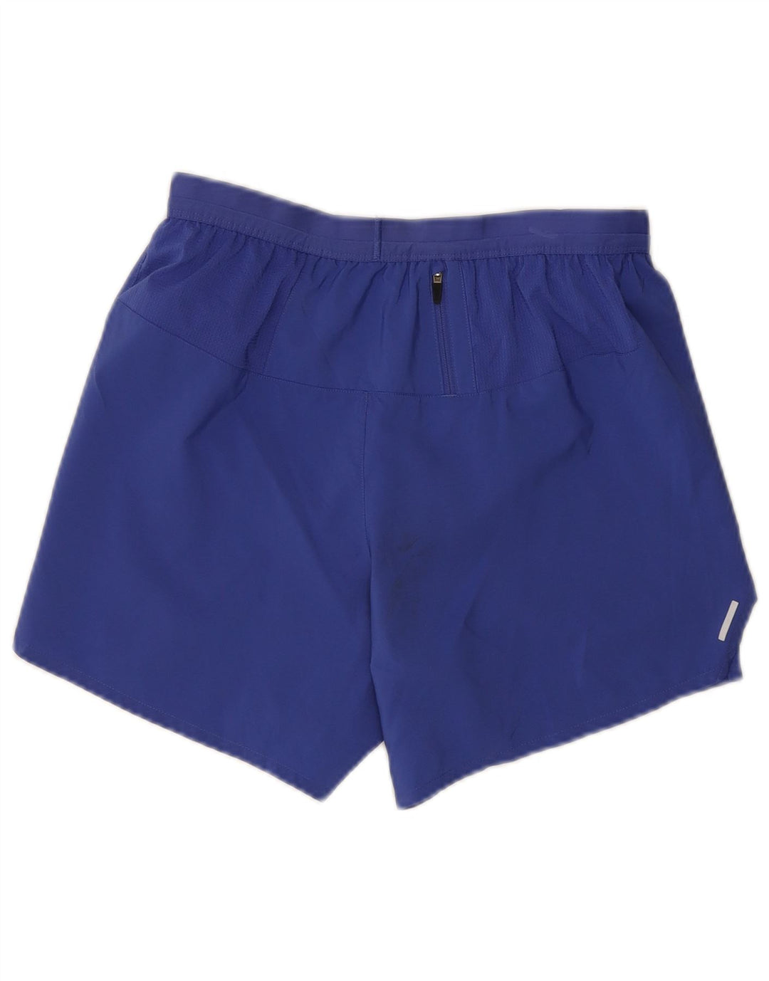 NIKE ženske kratke sportske hlače Dri Fit UK 12 srednje plavi poliester