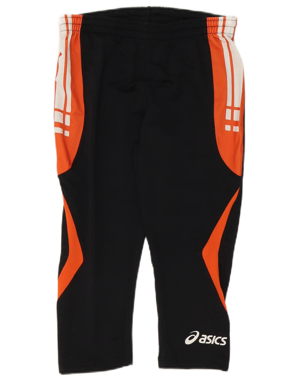 Asics ženske sportske kratke hlače Bermuda UK 14 veliki crni poliester u boji