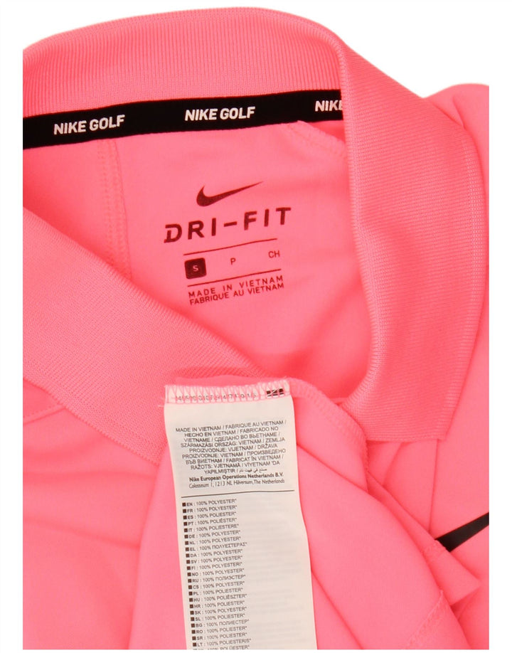 Nike muška Dri Fit polo majica mala ružičasta poliester