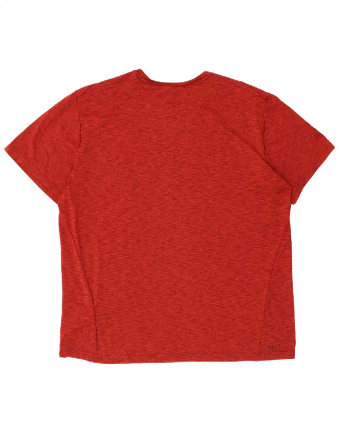 Nike Dri Fit majica kratkih rukava XL crveni pjegavi poliester