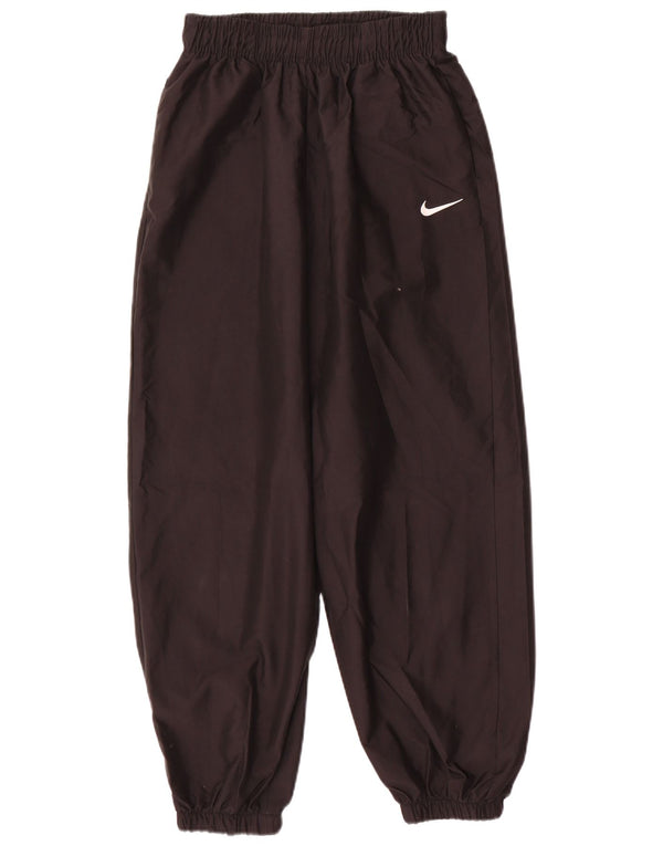 Nike Ženska trenirka Hlače Joggers UK 10 Male crne sportske od poliestera