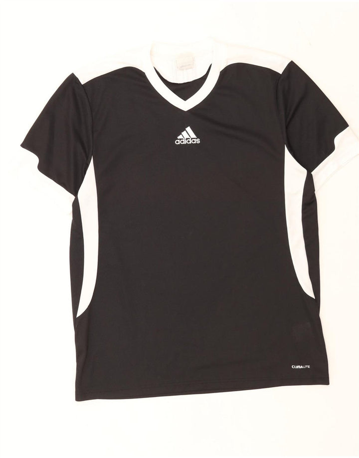 Adidas muška Climalite majica kratkih rukava Medium Black Colourblock Poliester