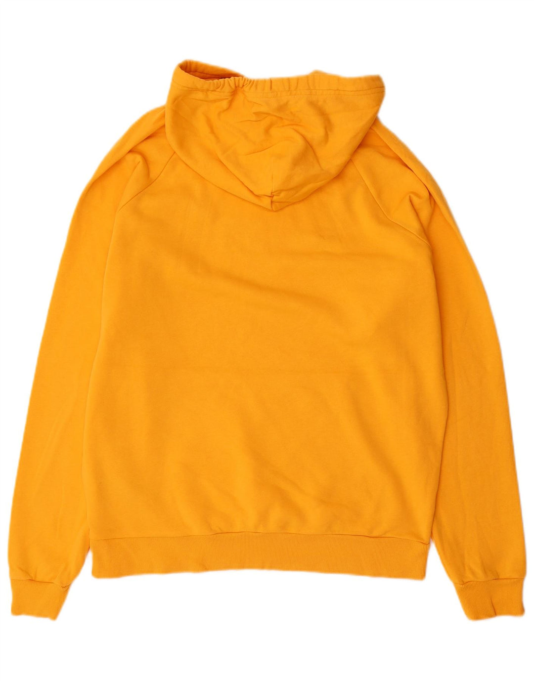 UNDER ARMOUR Mens Graphic Hoodie Jumper Medium Yellow Cotton