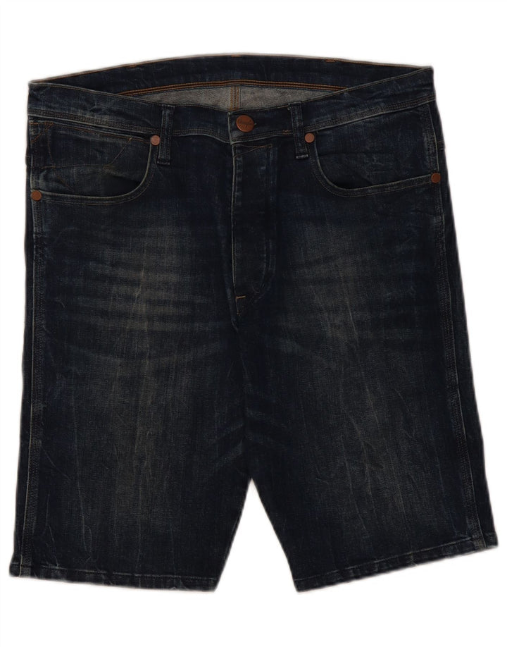 Wrangler muške traper hlače Kurt W32 srednje plavi pamuk